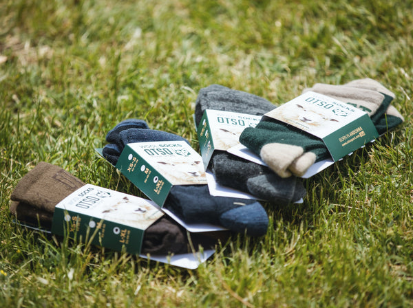 High Cut Merino Wool Socks - Brown Trunk