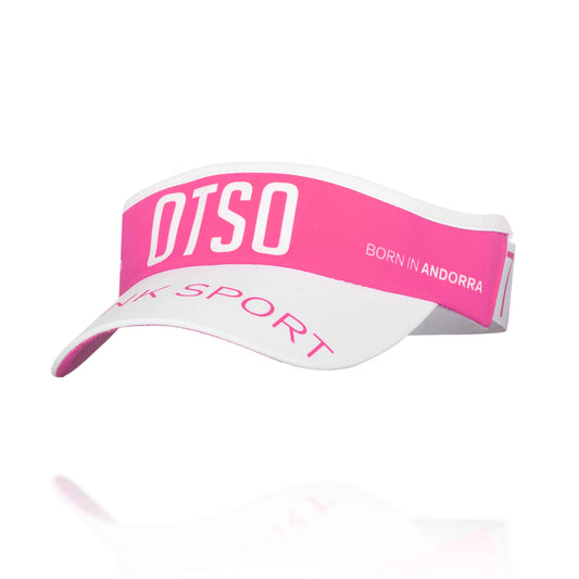 Visiera - Rosa Fluo & Bianco