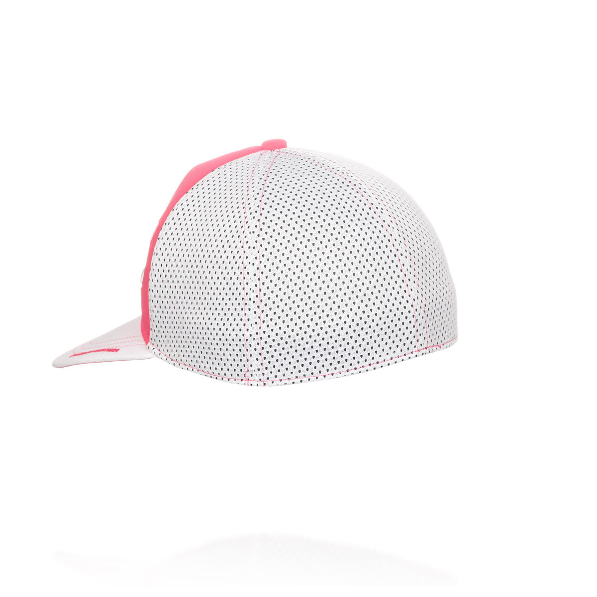 Boné snapback - Rosa Fluorescente & Branco