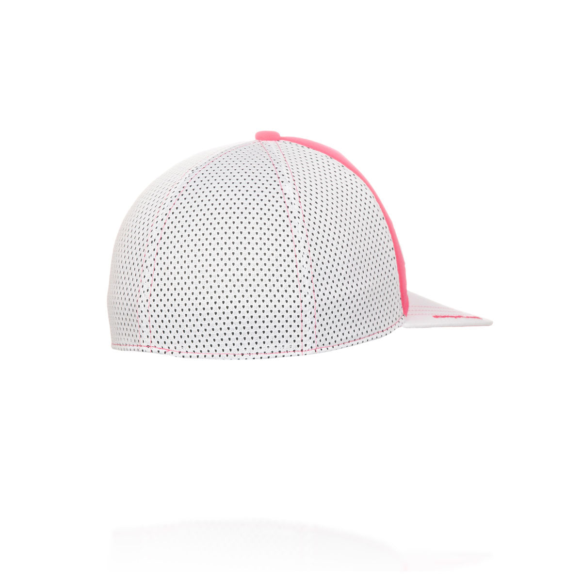 Boné snapback - Rosa Fluorescente & Branco