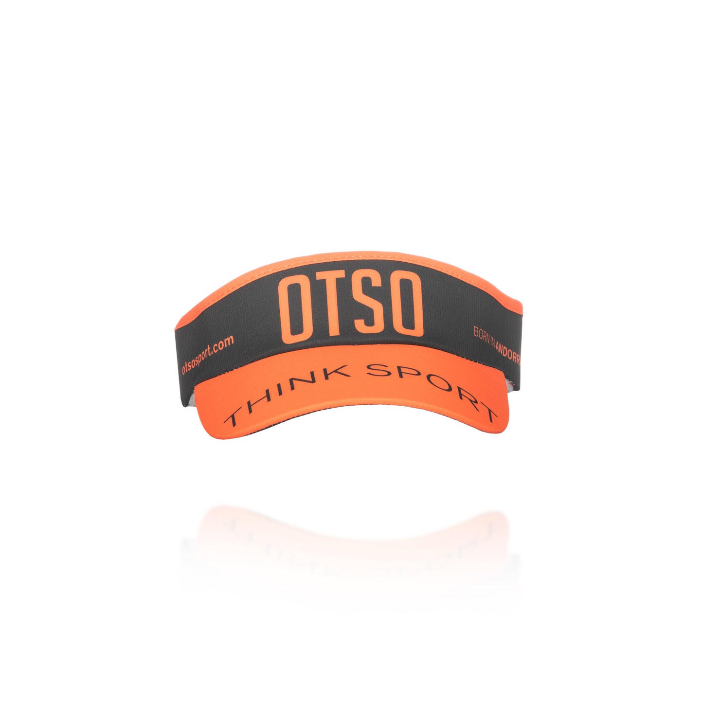 Visor - Black & Fluo Orange