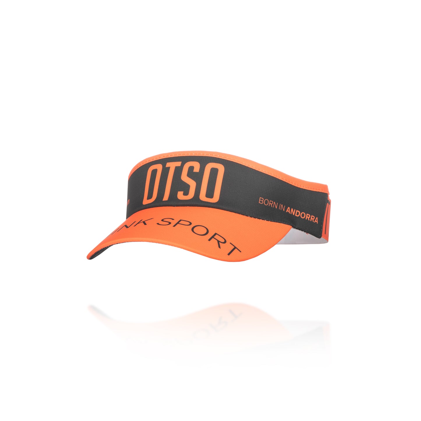 Visor - Black & Fluo Orange