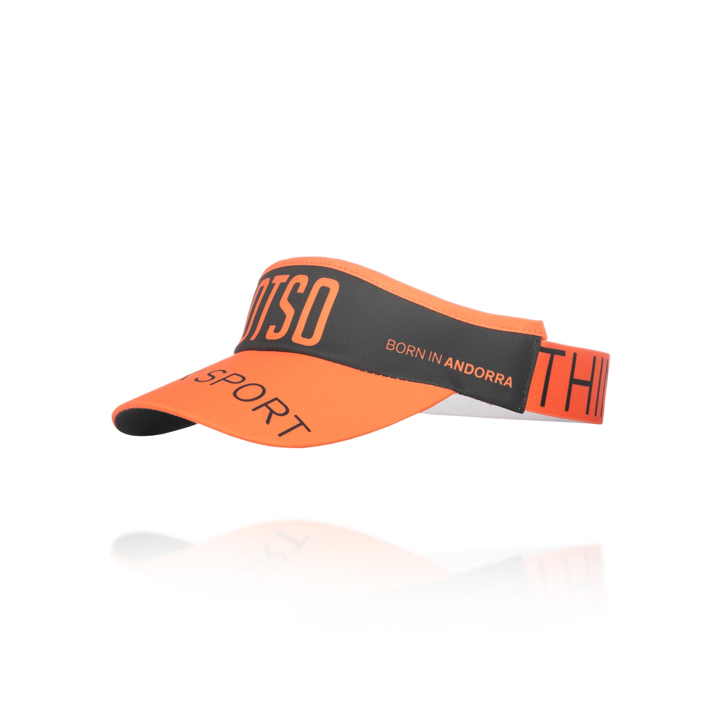 Visor - Black & Fluo Orange
