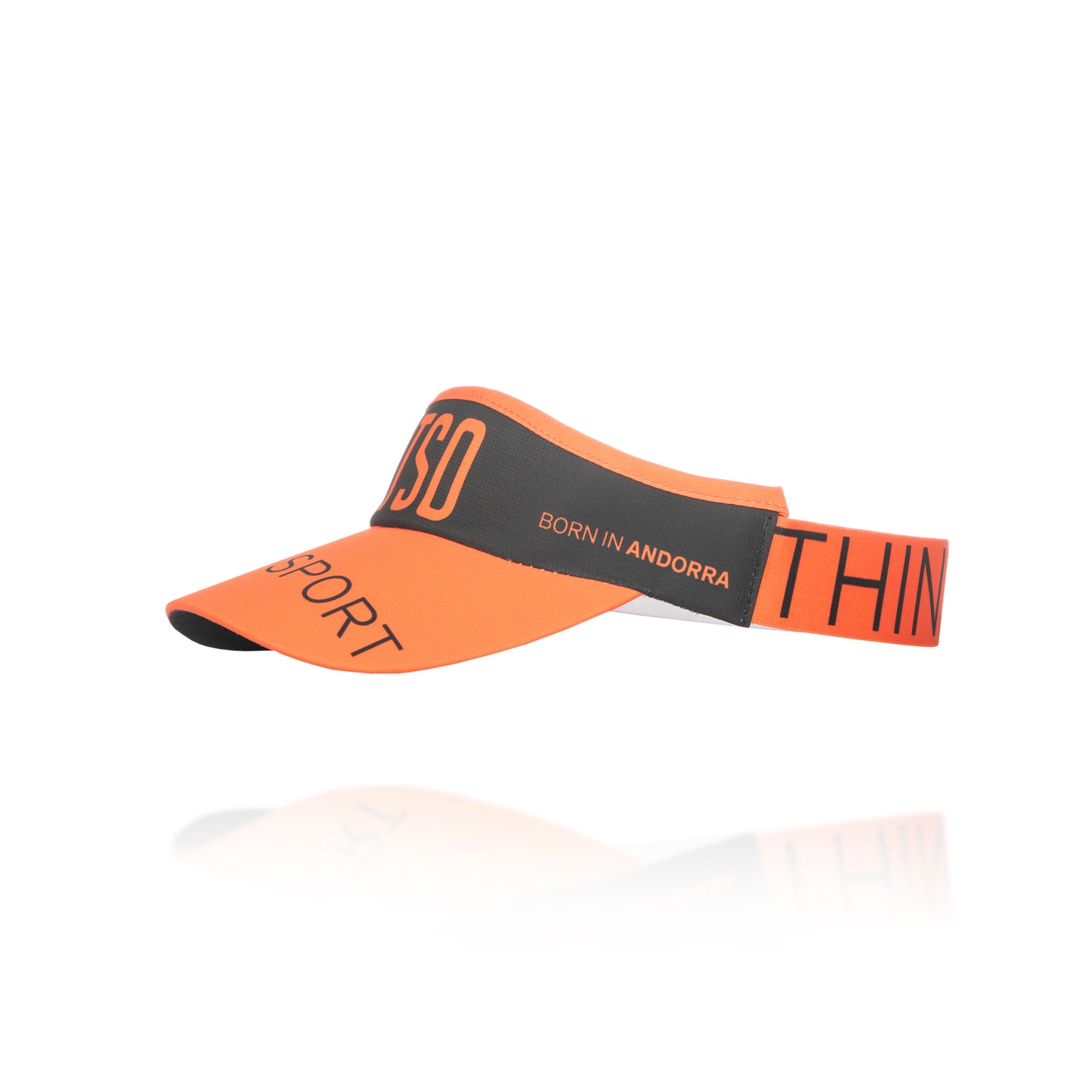 Visor - Black & Fluo Orange