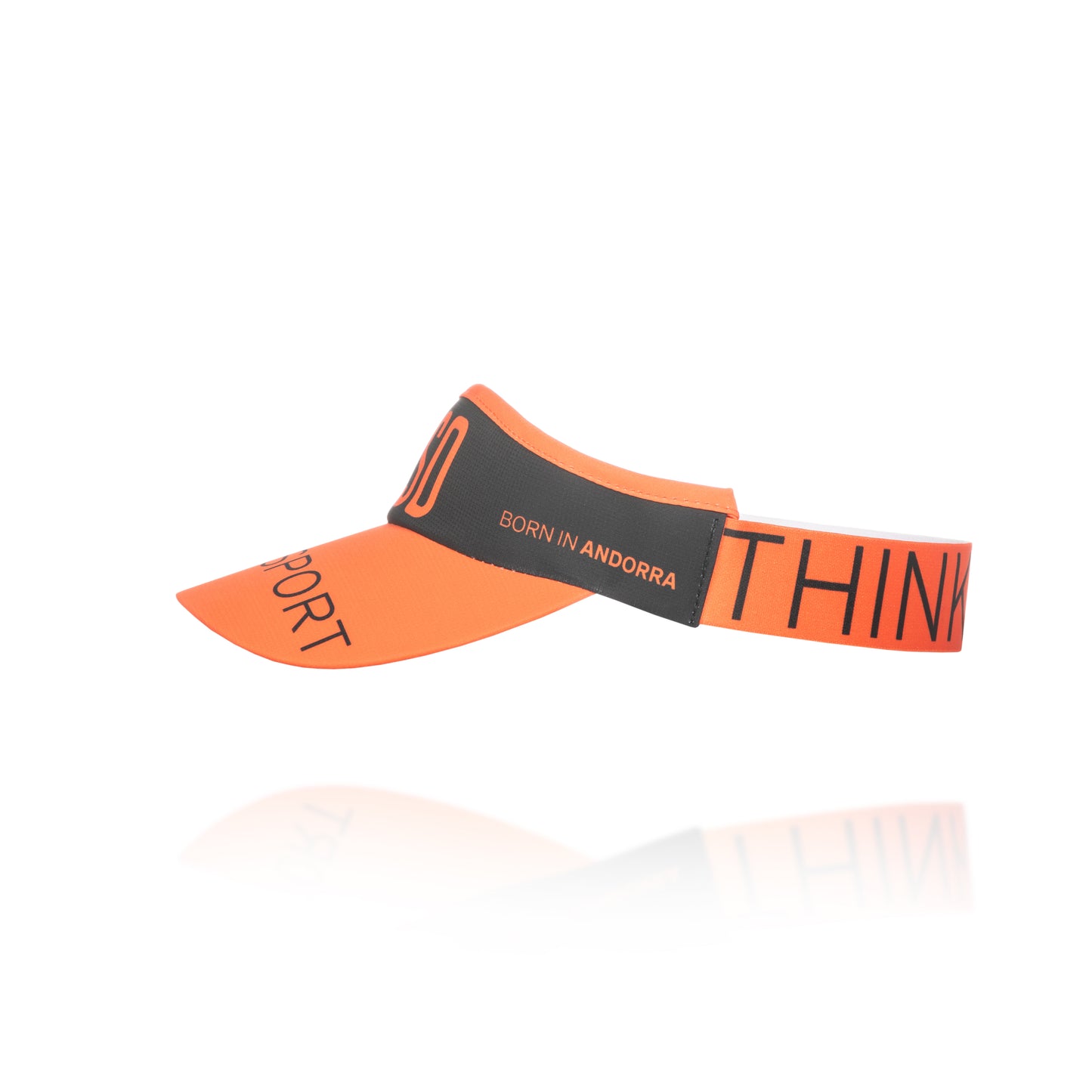 Visor - Black & Fluo Orange
