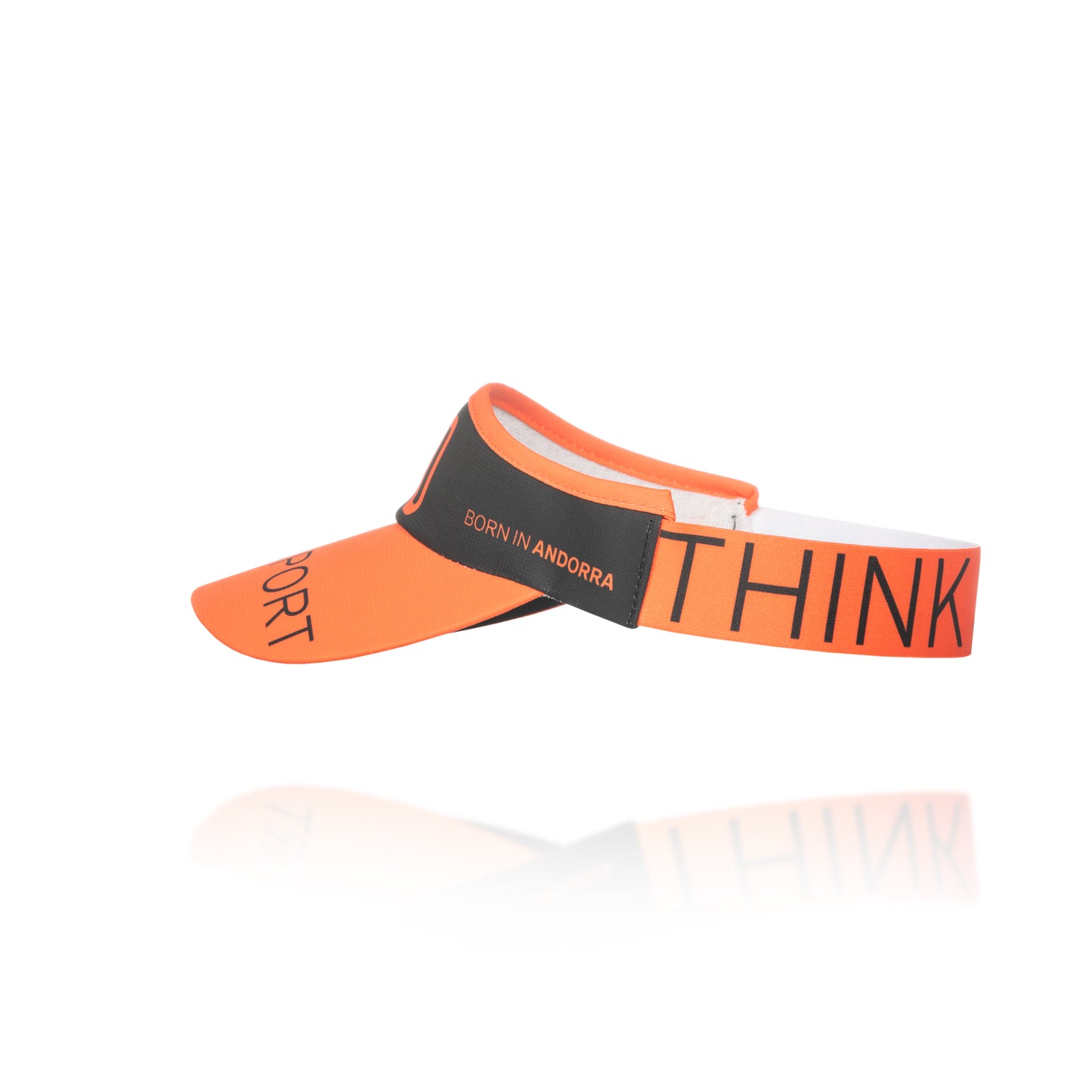 Visor - Black & Fluo Orange