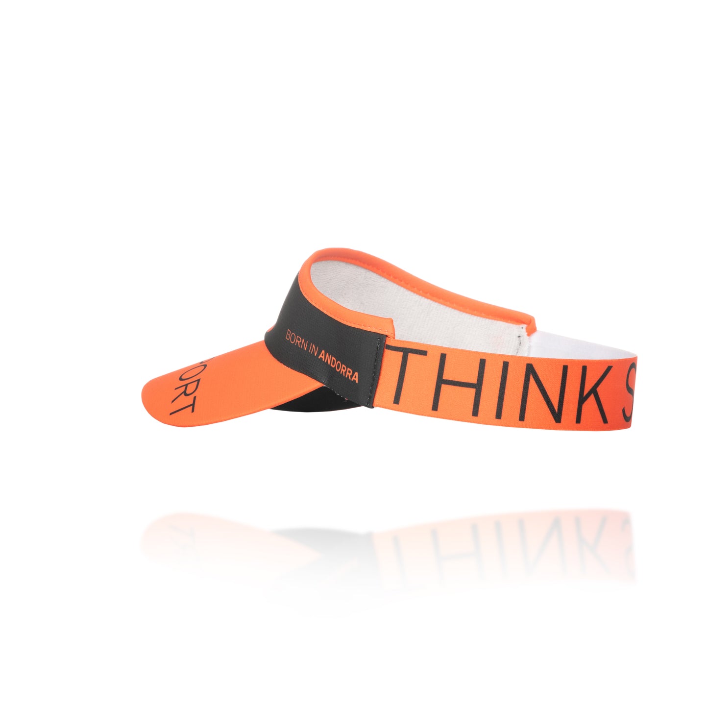 Visor - Black & Fluo Orange