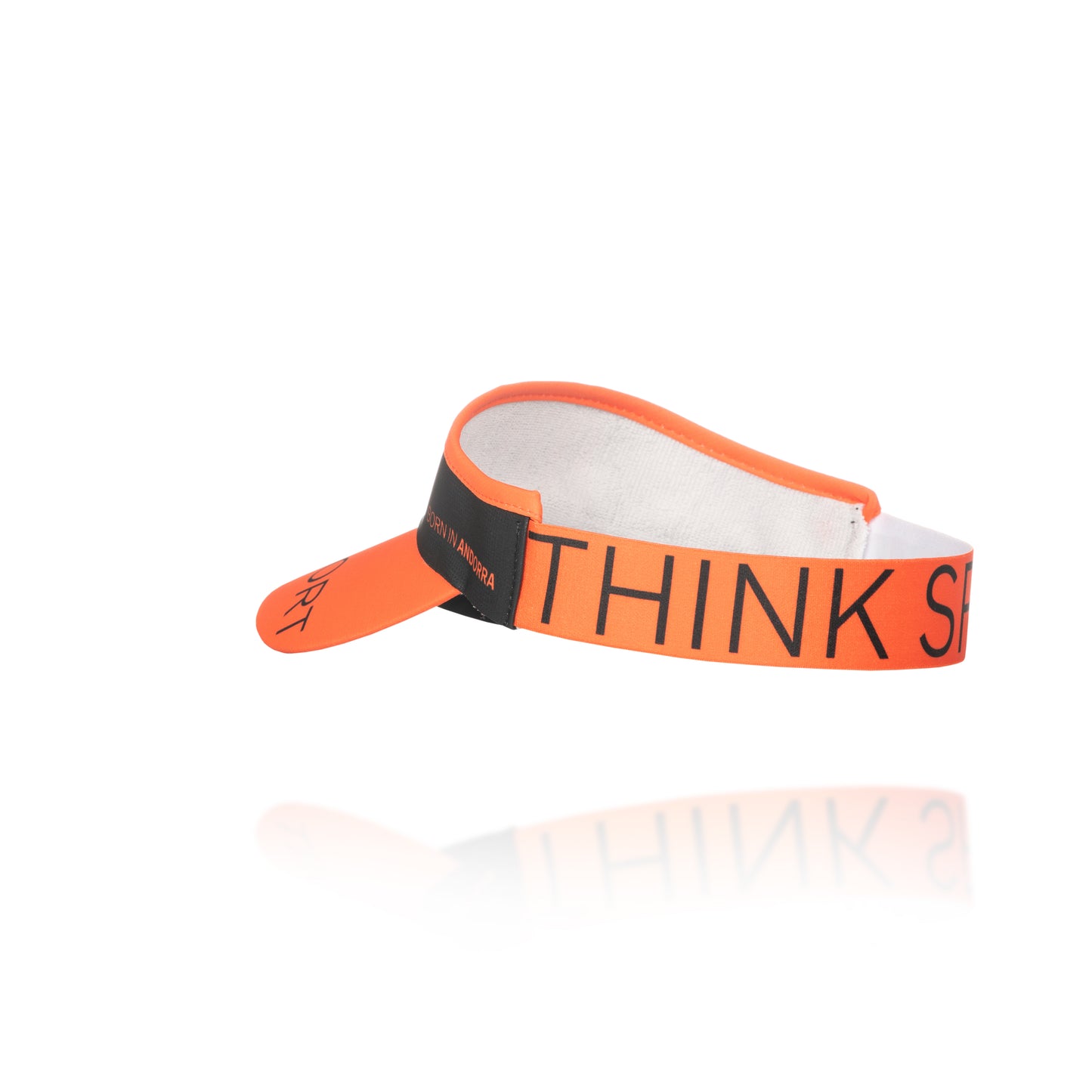 Visor - Black & Fluo Orange