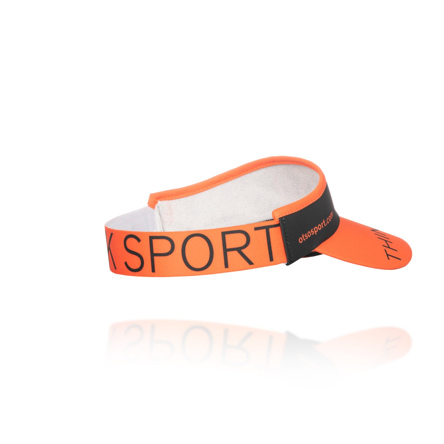 Visor - Black & Fluo Orange