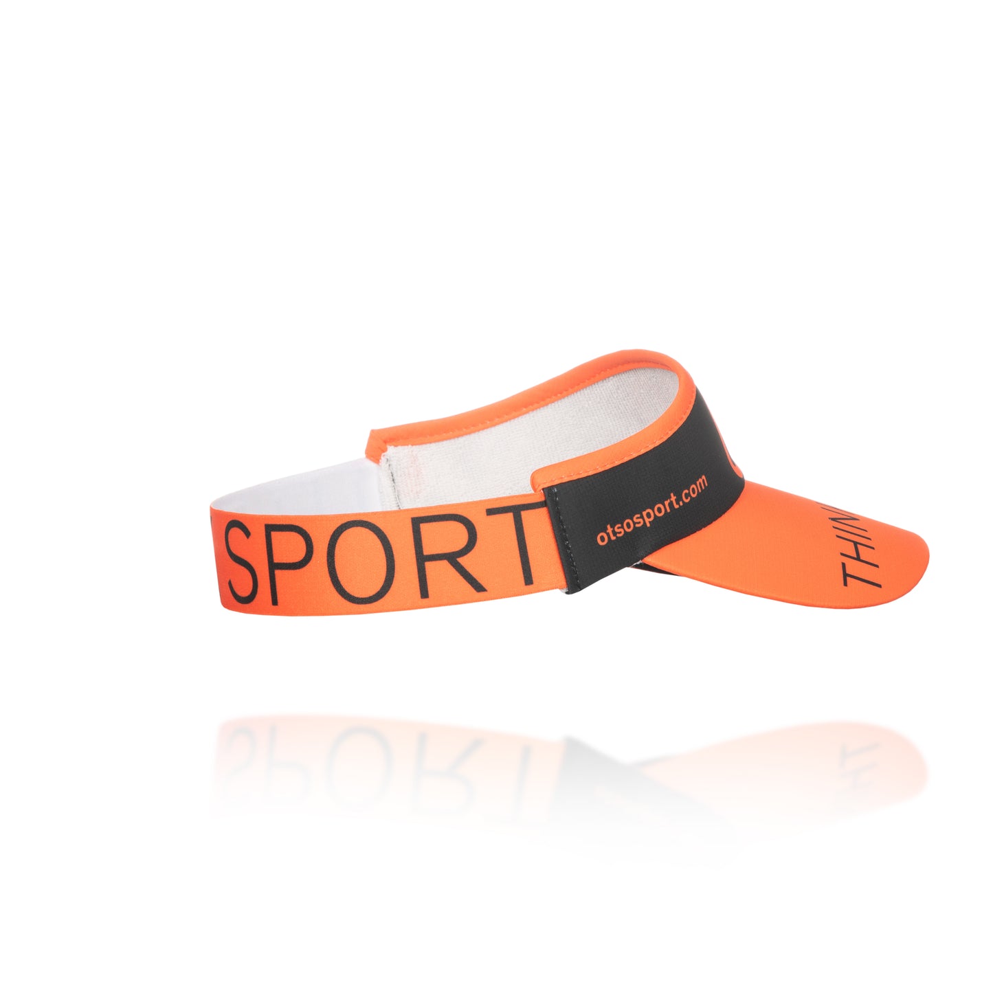 Visor - Black & Fluo Orange