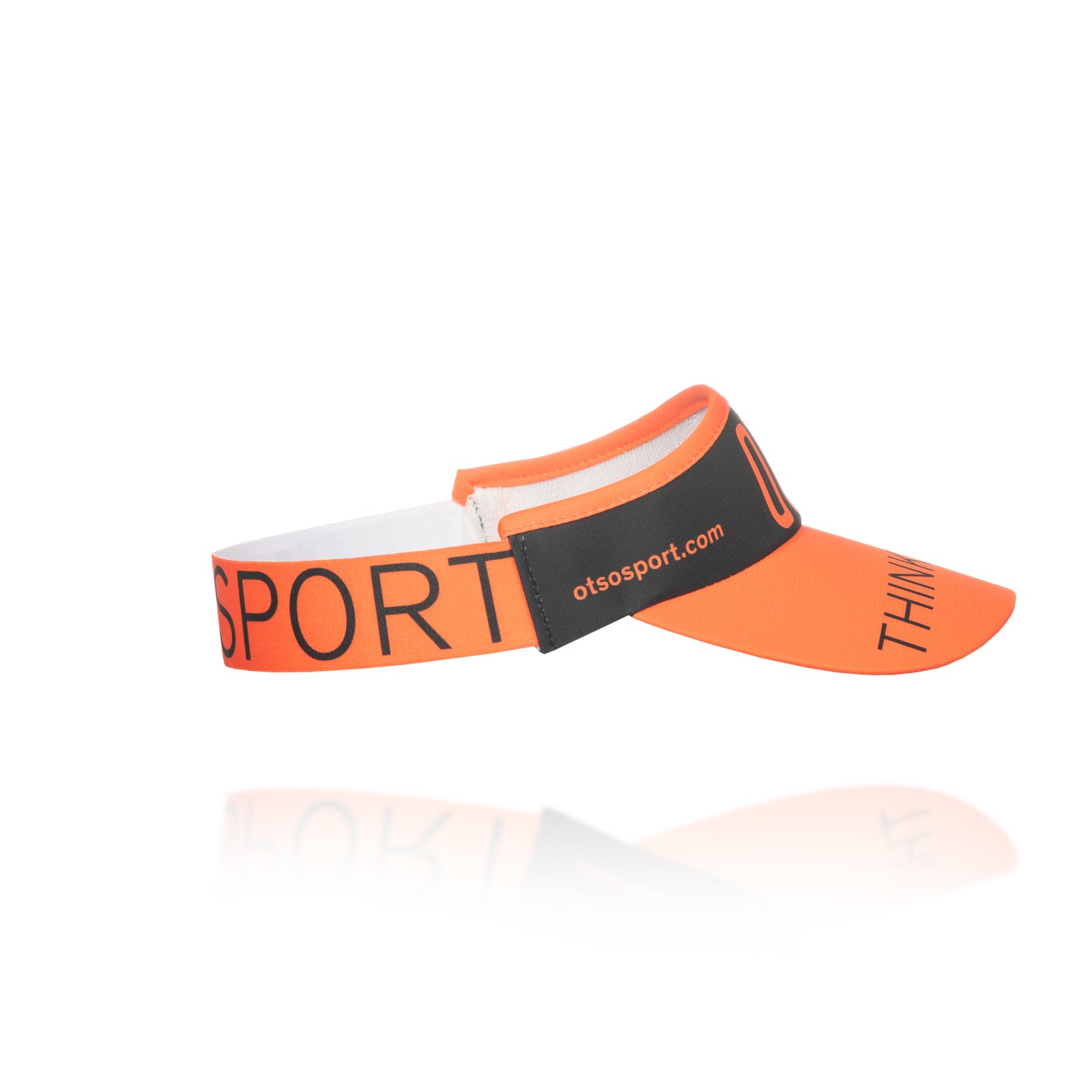 Visor - Black & Fluo Orange