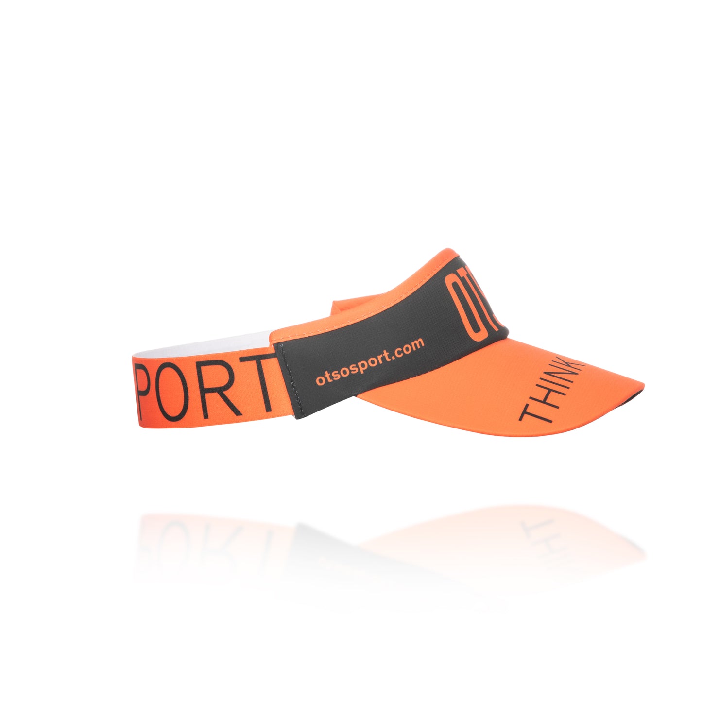 Visor - Black & Fluo Orange