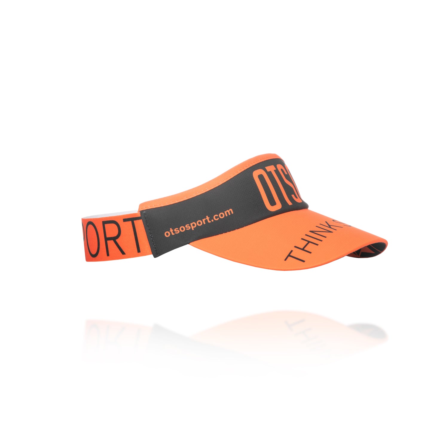 Visor - Black & Fluo Orange