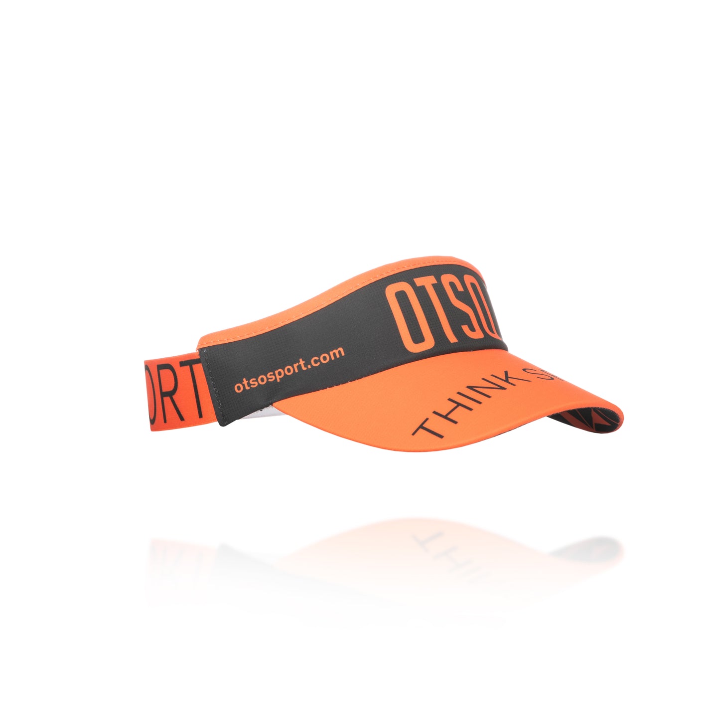 Visor - Black & Fluo Orange