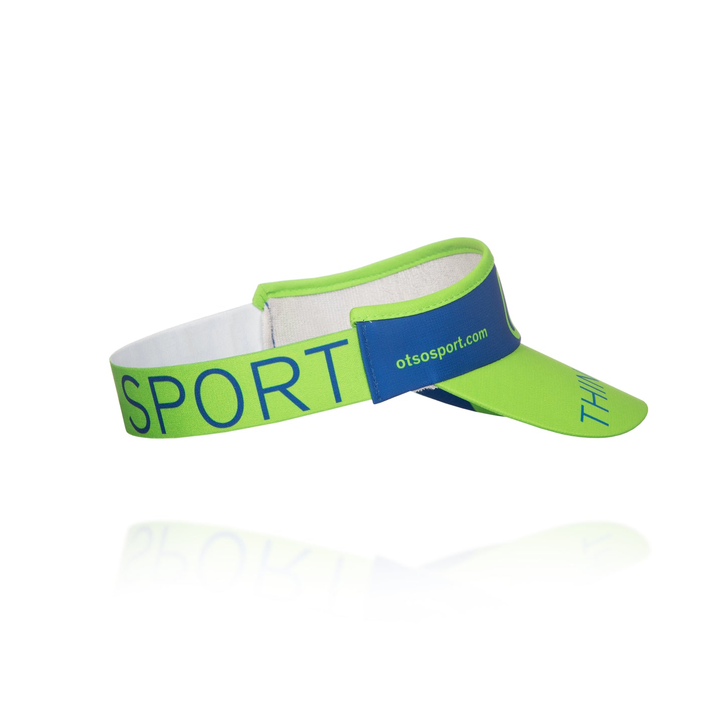 Visera - Electric Blue & Fluo Green