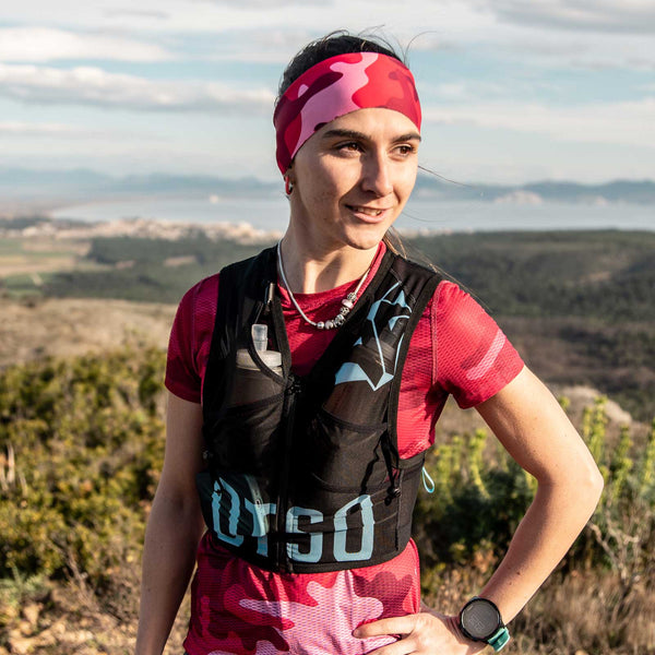 Motxilla trail running - Black & Turquoise